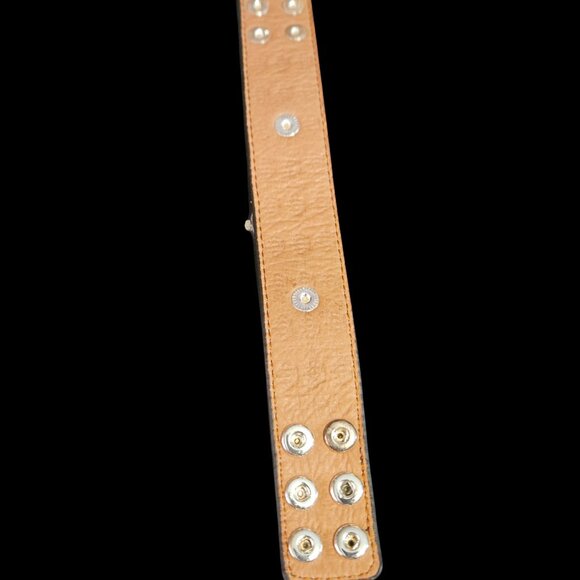 Premier Designs Vivani Black Leather Studded Wrap Watch (NWOT – Needs Battery) - Picture 3 of 4